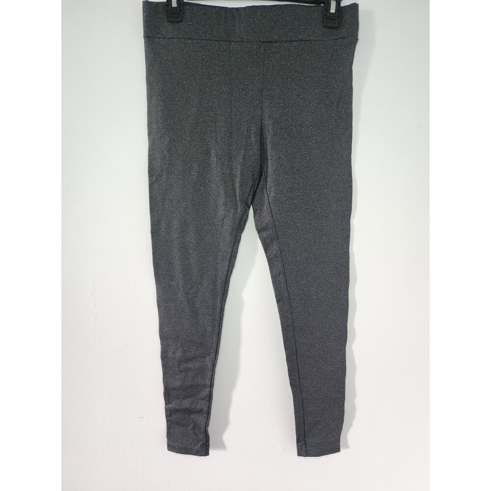 Matty M Leggings Size Medium Skinny Stretch Yoga Casual Blue Gray